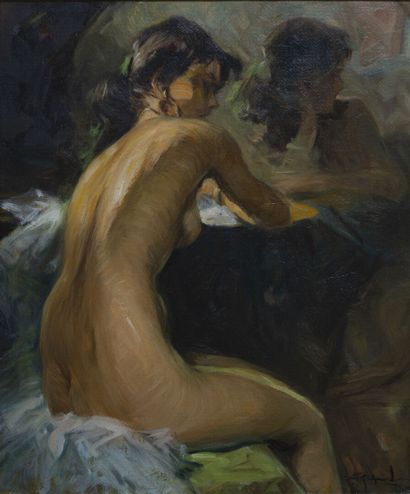 Richard DURANDO TOGO (1910-?) 
Femme nue...