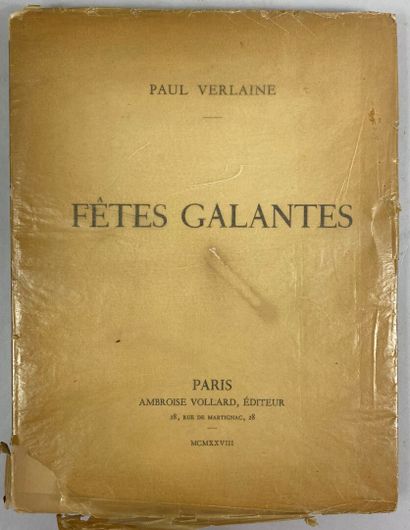 Paul VERLAINE 
Fêtes galantes, illustrations...