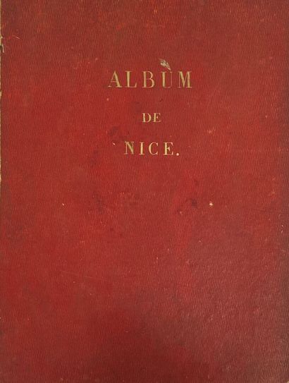  Album de NICE 
Souvenirs de la ville de Nice maritime et de ses environs 
Dessiné...