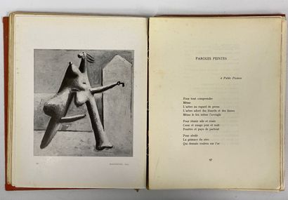  Paul ELUARD (1895-1952) 
A Pablo Picasso 
Textes de Paul Eluard, accompagnés de...