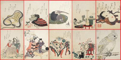 D'après Totoya Hokkei (Japanese, 1780-1850)...