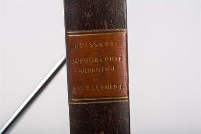 null PUISSANT (Louis) : Traité de topographie, d'arpentage et de nivellement. Paris,...