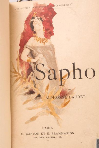 null DAUDET (Alphonse) : Sapho. Moeurs parisiennes. Illustrations de Rossi, Myrbach,...