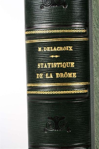 null DELACROIX (Nicolas) : Statistique du département de la Drôme. Nouvelle édition,...