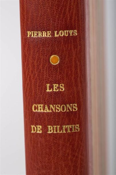 null LOUYS (Pierre) : Les chansons de BILITIS. Trente-trois compositions de Raphaël...