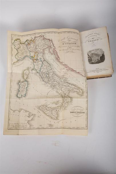 null Nouveau guide du voyageur en Italie. IVe édition. Milan, Ferdinand Artaria et...