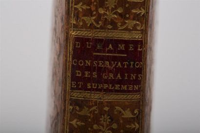 null DUHAMEL DU MONCEAU (Henri-Louis) : Traité de la conservation des grains, et...