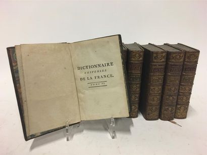 null HESSELN (Robert de) : Dictionnaire universel de la France contenant la description...