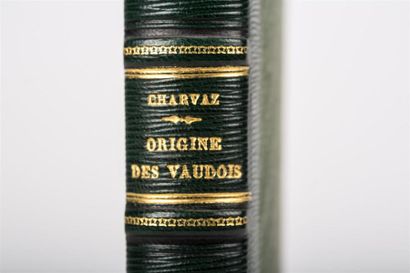 null [CHARVAZ (André)]. Recherches historiques sur la véritable origine des Vaudois...