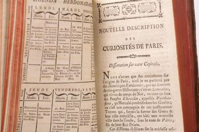 null DULAURE (Jacques-Antoine) : Nouvelle description des curiosités de Paris : contenant...