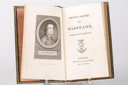 null MASSILLON (Jean-Baptiste) : Petit carême de Massillon, évêque de Clermont. Paris,...