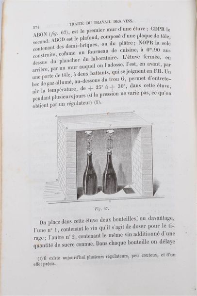 null MAUMENÉ (Edme Jules) : Traité théorique et pratique du travail des vins. Leurs...