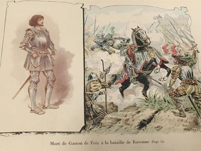 null CAHU (Théodore) : Les héros de France. Histoire du Chevalier BAYARD racontée...