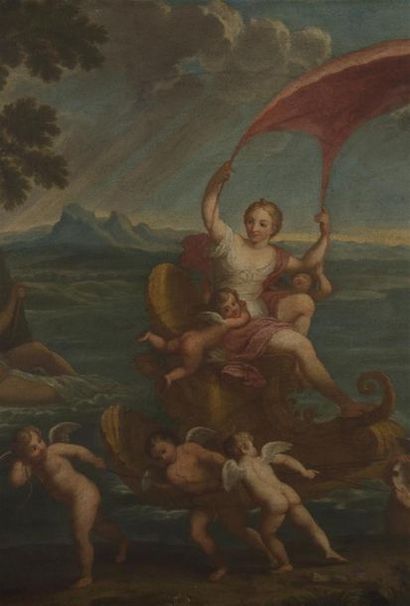 null Dans le goût de Filippo LAURI, 18ème siècle
Le triomphe de Venus et Proserpine
Deux...