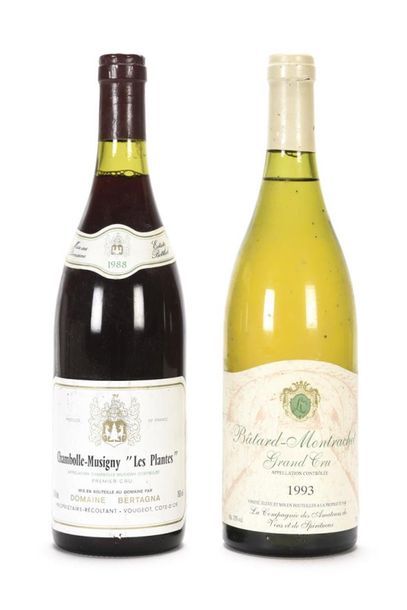null 1 B BÂTARD-MONTRACHET (Grand Cru) e.t.h. Compagnie Amateurs de Vins 1993
1 B...