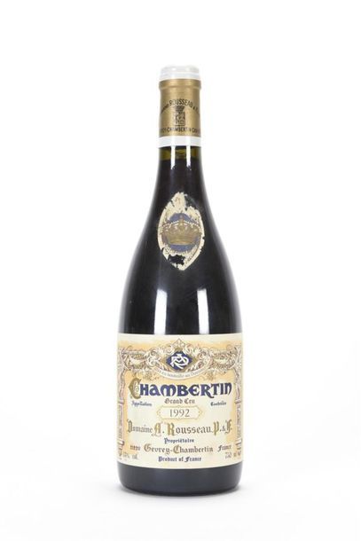 null 1 B CHAMBERTIN (Grand Cru) Armand Rousseau 1992