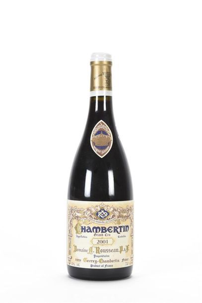 null 1 B CHAMBERTIN (Grand Cru) légère plissure bas de capsule Armand Rousseau 2...