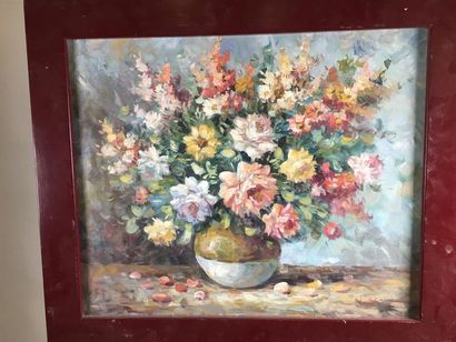 null W.ADAM
Bouquet
Huile sur toile, signée en bas à droite
48 x 58 cm