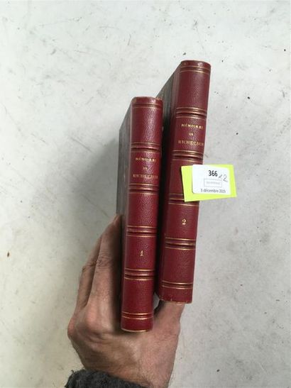 null « Mémoires du Maréchal Duc de Richelieu », 1868, 2 volumes.