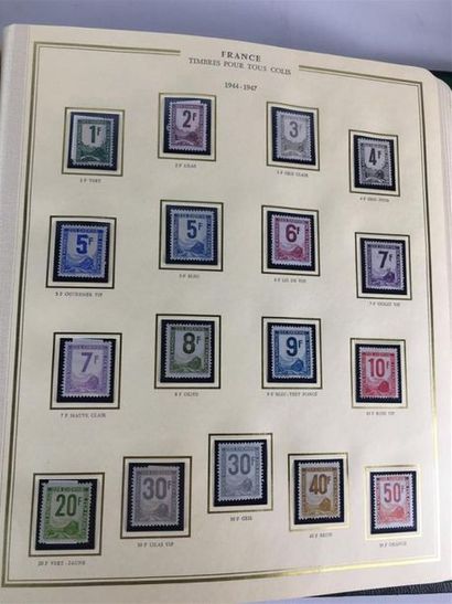 null Colis Postaux - Ensemble des timbres des différentes émissions à partir de 1892...
