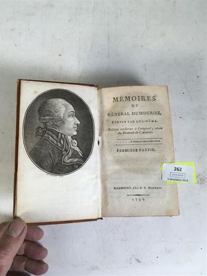 null « Mémoires du Général Dumouriez », écrit par lui-même. Suivi de « Mémoires du...