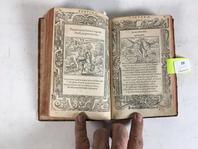 null Alciat : « Livres d'emblèmes », 1556. Incomplet.