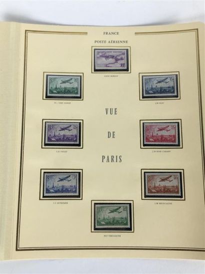 null Poste aérienne - Ensemble de timbres et séries émis à partir de 1927 dont n°3,...