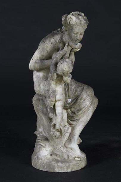 null Mathurin MOREAU (1822-1912)
Vénus buvant à une coupe tenue par un amour
Epreuve...