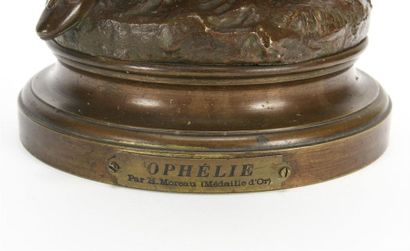 null Hippolyte MOREAU
Ophelie
épreuve en bronze patiné
H : 45 cm