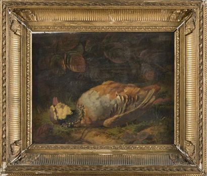 null Anthelme Eugène GROBON (1820-1878)
Nature morte au faisan
huile sur panneau...