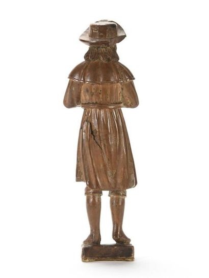 null Saint Roch
Sujet en buis sculpté
18ème siècle
H :21, 5 cm
(accident au chap...