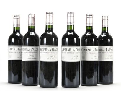 null 6 B CHÂTEAU LA PRADE Bordeaux Cötes de Francs 2009