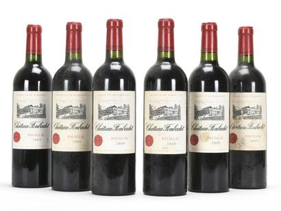 null 6 B CHÂTEAU FONBADET (3 e.l.s; 2 e.t.h. et 1 e.a.) Pauillac 2009