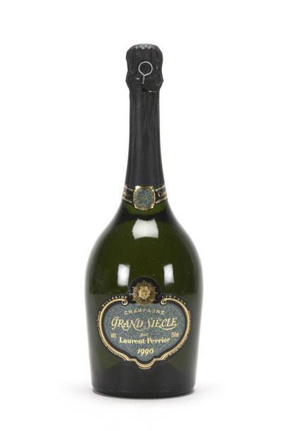 null 1 B CHAMPAGNE GRAND SIÈCLE (Coffret abimée) Laurent Perrier 1990