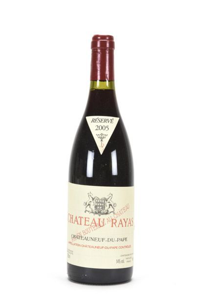 null 1 B CHATEAUNEUF DU PAPE Rouge Château Rayas 2005