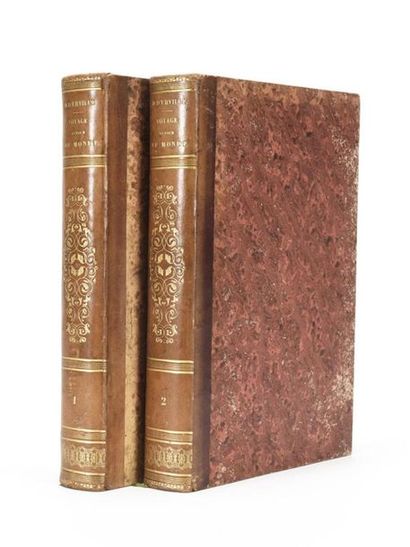 null DUMONT d'URVILLE. Voyage autour du monde. Paris, TENRE, 1834. Deux volumes....