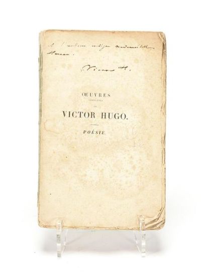 null (Autographe) HUGO (Victor) : odes et ballades. OEuvres complètes de Victor Hugo....