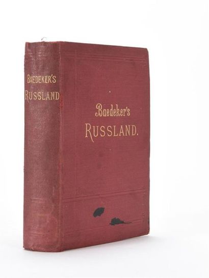null BAEDEKER (Karl) : Russland. Leipzig, Baedeker, 1897. Un volume.

10,5 par 16...
