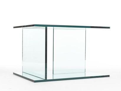 null FIAM ITALIA
Table basse entièrement en verre transparent, structure rectangulaire.
Circa...