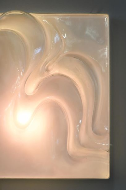 null Alma ROSSINI (XX-XXI ème)
Sculpt-Light
Paire d'appliques lumineuses de forme...