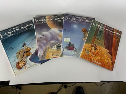 null LA MARQUISE DES LUMIERES. 4 volumes.