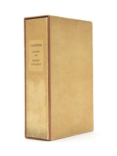 null VOLTAIRE. Candide. Paris, Rameau d'Or, Paul Cotinaud, s.d. (1950). Un volume.

12...