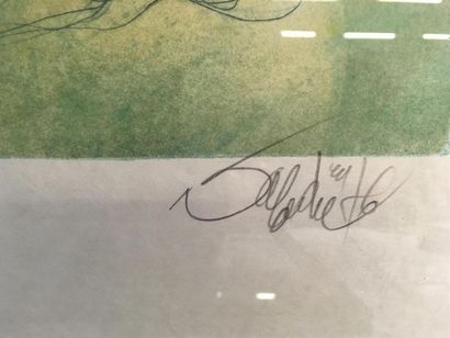 null 2 lithographies dont une signée en bas à droite
Planche aux oiseaux : 32 x 25...