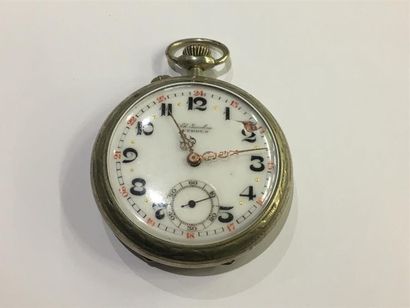 null Montre de poche en argent cadran signé JACOBEE à Verdun