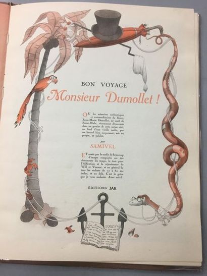 null Samivel Bon Voyage Monsieur Dumollet JAC 1942