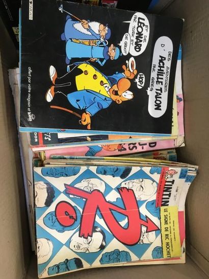 null Carton Journal de Tintin 