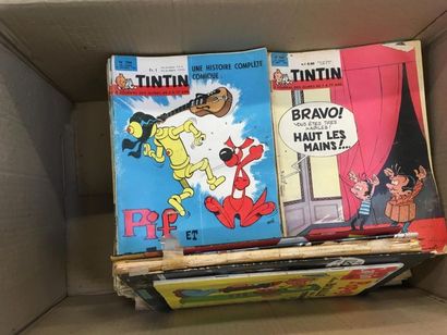 null Carton Journal de Tintin 
