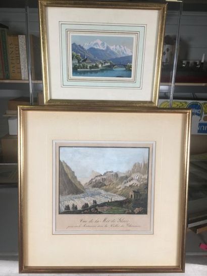 null DIKENMAN
Saint Martin vers le Mont Blanc
Deux Gravures
