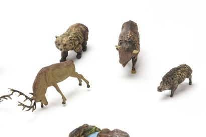 null 10 figurines animaux de la forêt