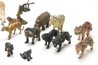 null ELASTOLIN
Les animaux de la savane
27 figurines